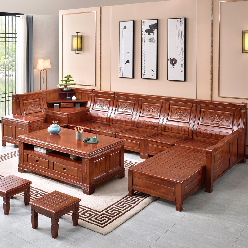 Sofa gỗ đem đến vẻ đẹp sang trọng, hiện đại cho không gian