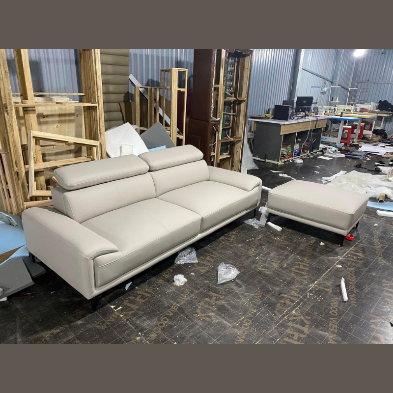 Ghế Sofa văng phòng khách hình chữ I KHTTS21