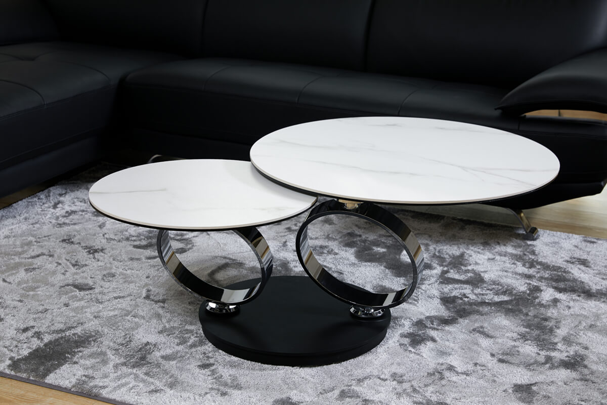 Bàn trà mặt đá hiện đại Bàn trà mặt đá hiện đại