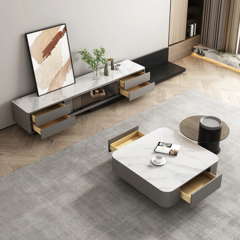 Bàn trà vuông đôi Bàn trà vuông đôi