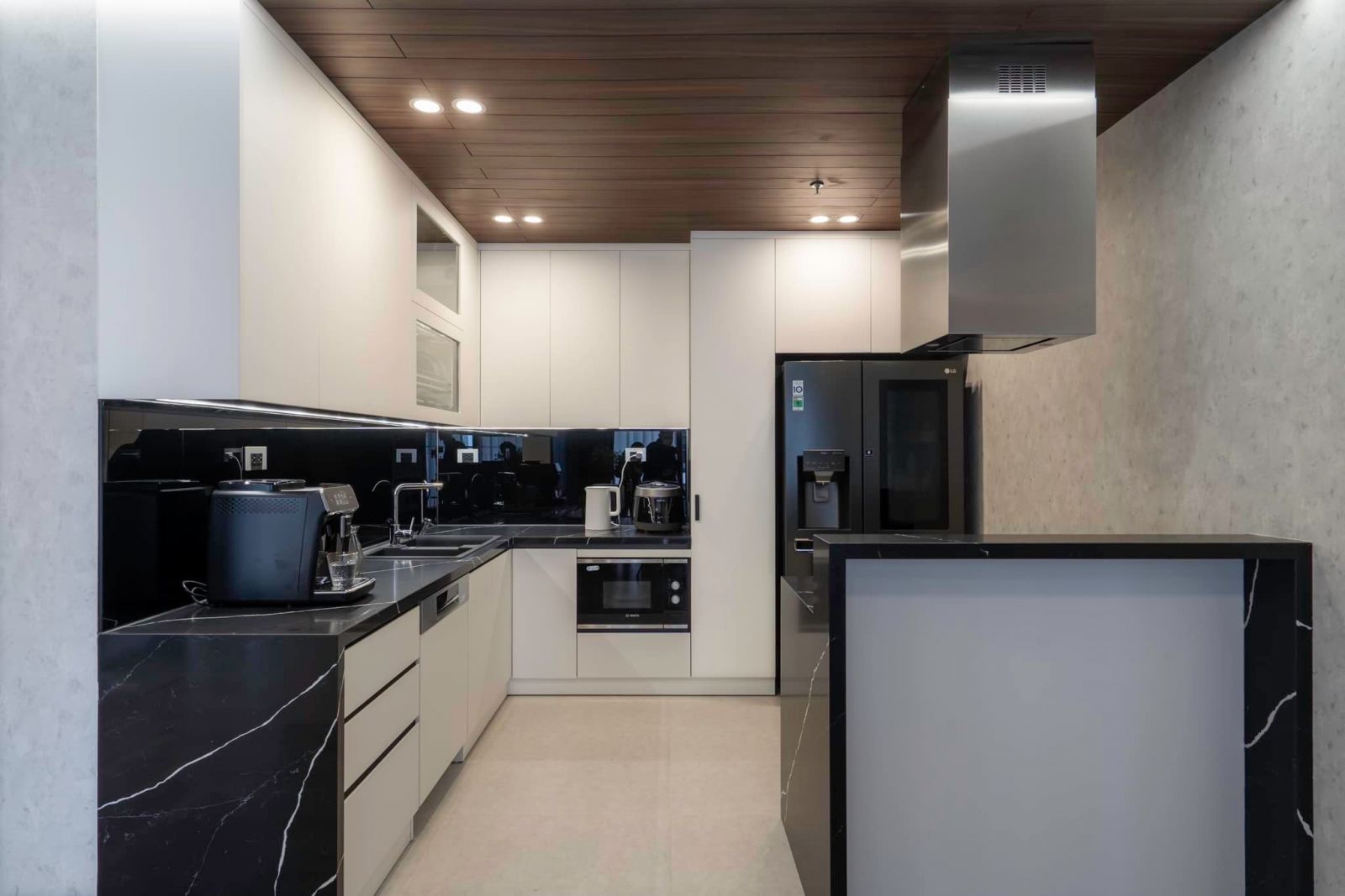 Hệ tủ bếp đa năng, tiện ích TBDCT14