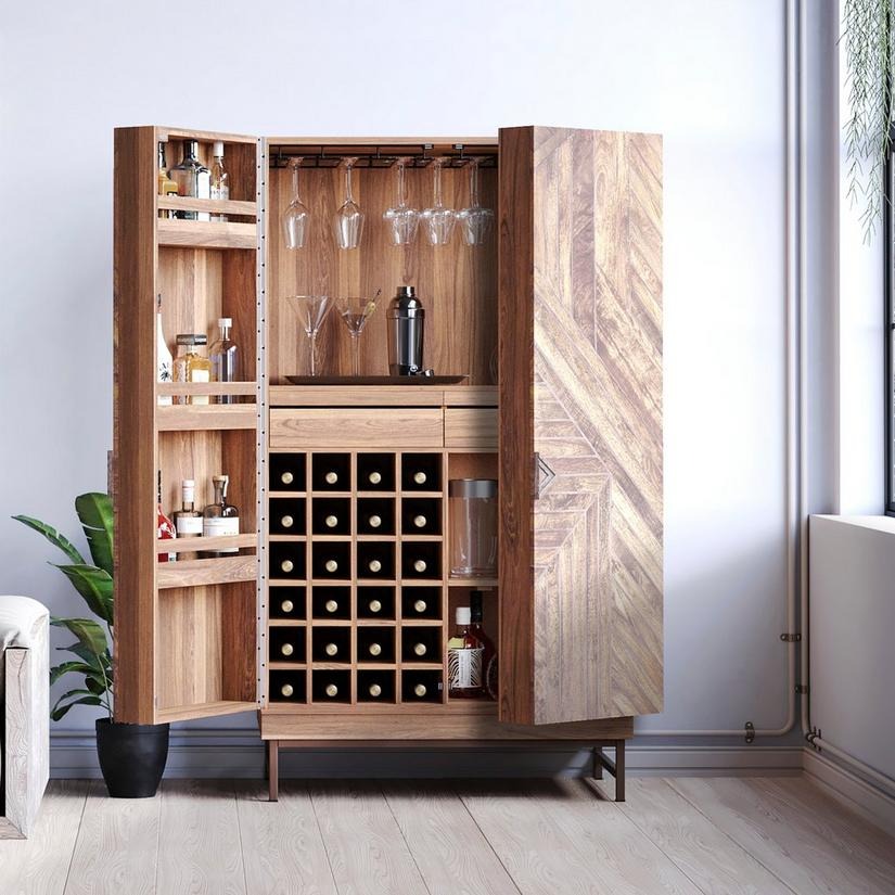 Tủ rượi bằng gỗ xoài nguyên khối TRXMDCT09 Tủ rượi bằng gỗ xoài nguyên khối TRXMDCT09
